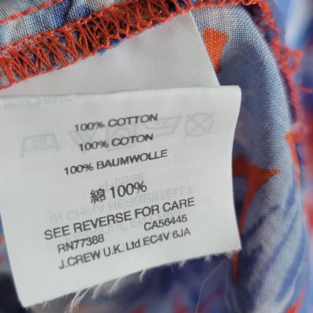J.CREW Rio Ruffle Bust Lightweight Pullover Small - Picture 4 of 4